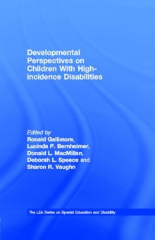 Image for Developmental Perspectives on Children With High Incidence Disabilities