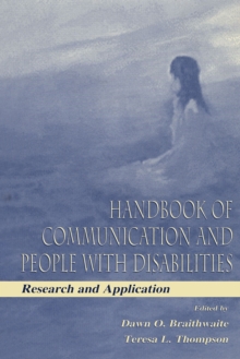 Image for Handbook of Communication and People With Disabilities: Research and Application