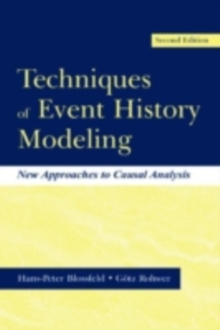 Image for Techniques of event history modeling: new approaches to causal analysis