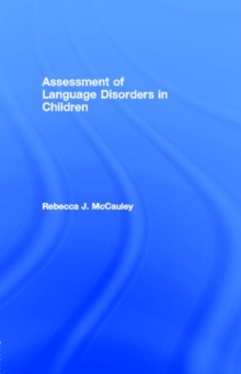 Image for Assessment of language disorders in children