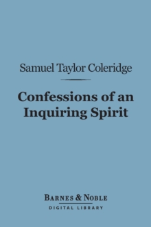 Image for Confessions of an Inquiring Spirit (Barnes & Noble Digital Library)