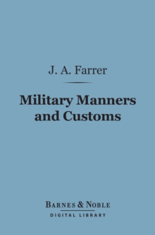 Image for Military Manners and Customs (Barnes & Noble Digital Library)