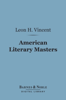 Image for American Literary Masters (Barnes & Noble Digital Library)