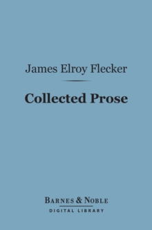 Image for Collected Prose (Barnes & Noble Digital Library)