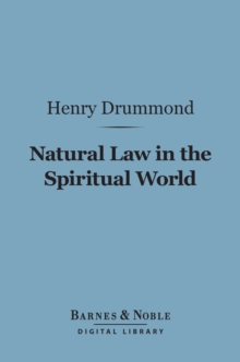 Image for Natural Law in the Spiritual World (Barnes & Noble Digital Library)