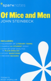 Image for Of Mice and Men SparkNotes Literature Guide