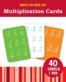 Image for WRITEON WIPEOFF MULTIPLICATION CARDS