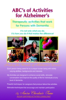 Image for ABC's of Activities for Alzheimers