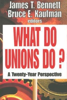 What Do Unions Do?: A Twenty-year Perspective