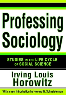 Image for Professing Sociology