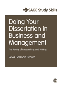 Image for Doing Your Dissertation in Business and Management