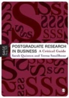 Image for Postgraduate Research in Business