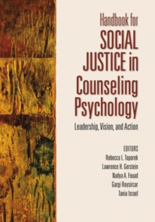 Image for Handbook for social justice in counseling psychology  : leadership, vision, and action