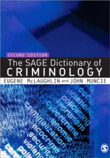 Image for The Sage Dictionary of Criminology