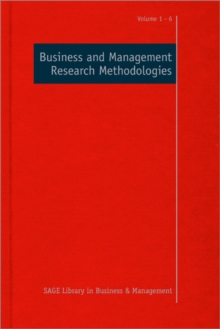 Image for Business and Management Research Methodologies