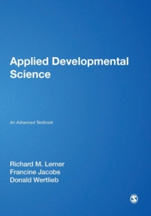 Image for Applied developmental science  : an advanced textbook