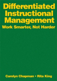 Image for Differentiated instructional management  : work smarter, not harder