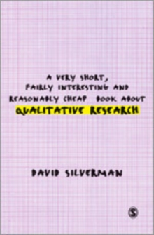 Image for A Very Short, Fairly Interesting and Reasonably Cheap Book About Qualitative Research