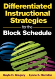 Image for Differentiated Instructional Strategies for the Block Schedule