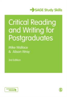 Image for Critical reading and writing for postgraduates