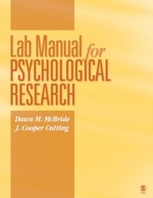 Image for Lab manual for psychological research