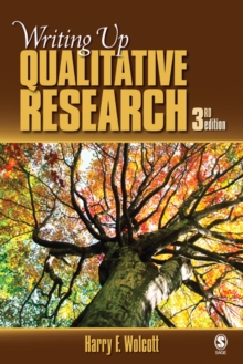 Image for Writing up qualitative research