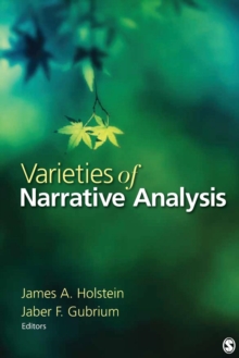 Image for Varieties of Narrative Analysis