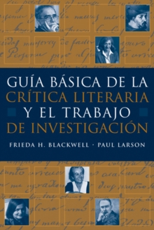 Image for Guia basica de la critica literaria y el trabajo de investigacion