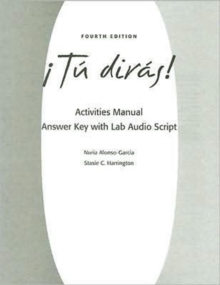 Image for Activities Manual Answer Key with Lab Audioscript for Tu Dirs!, 4th
