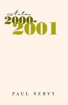 Image for Notes 2000-2001