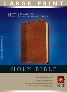 Image for NLT Slimline Center Column Reference Bible, Large Print