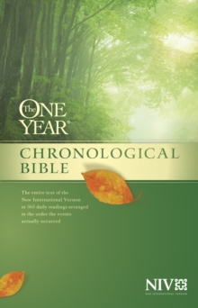 Image for NIV One Year Chronological Bible, The