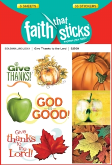 Image for Give Thanks To The Lord - Faith That Sticks Stickers