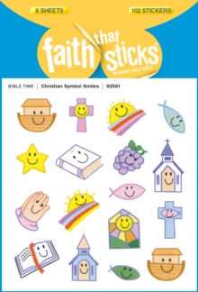 Image for Christian Symbol Smiles - Faith That Sticks Stickers