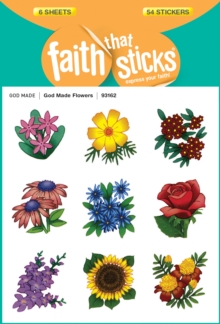 Image for God Made Flowers - Faith That Sticks Stickers