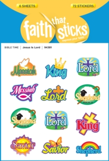Image for Jesus Is Lord - Faith That Sticks Stickers