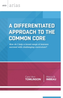 Image for A Differentiated Approach to the Common Core