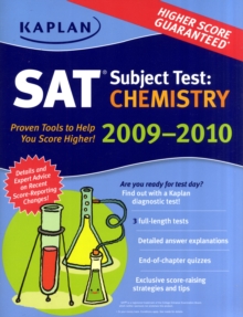 Image for SAT subject test: Chemistry