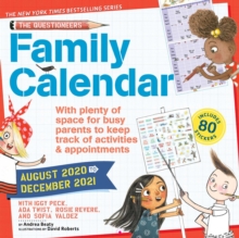 Questioneers Family Planner 2021 Wall Calendar