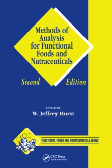 Image for Methods of analysis for functional foods and nutraceuticals