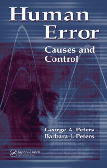 Image for Human error: causes and control