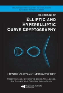 Image for Handbook of elliptic and hyperelliptic curve cryptography