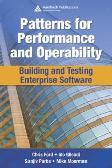 Image for Patterns for performance and operability: building and testing enterprise software
