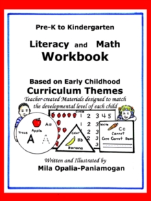 Image for Pre-K to K : Literacy and Math Workbook