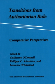Image for Transitions from authoritarian rule.: (Comparative perspectives)