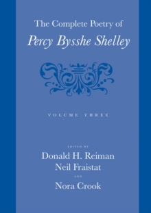 Image for The complete poetry of Percy Bysshe Shelley.