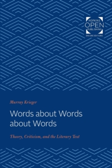 Image for Words about Words about Words