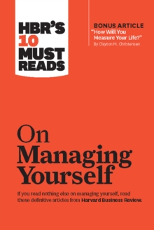 Image for HBR's 10 must reads on managing yourself