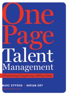 One Page Talent Management
