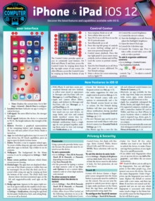 Image for iPhone & iPad iOS 12: a QuickStudy Laminated Reference Guide